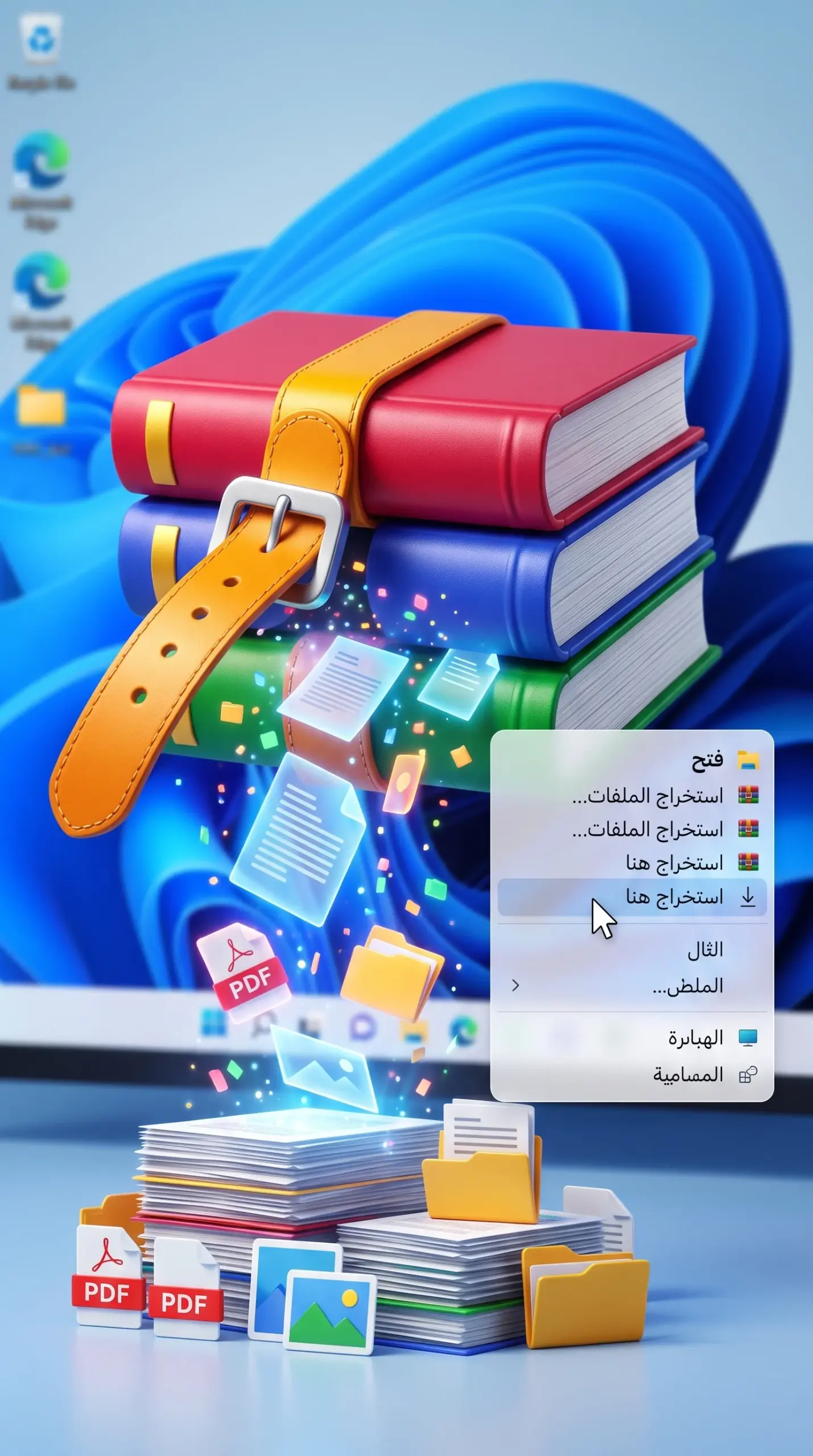 تحميل برنامج وينرار WinRAR 64 bit لفك ضغط الملفات أحدث إصدار للكمبيوتر 2